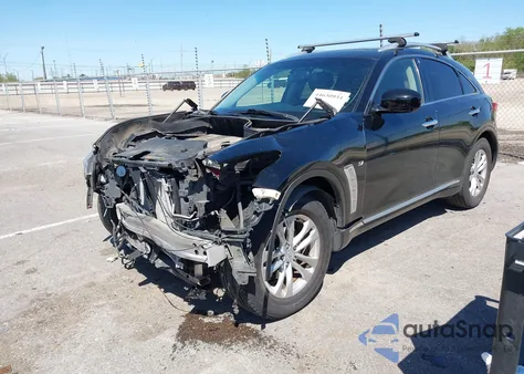 2014 Infiniti Qx70 из США, поврежденный, VIN JN8CS1MU7EM450355